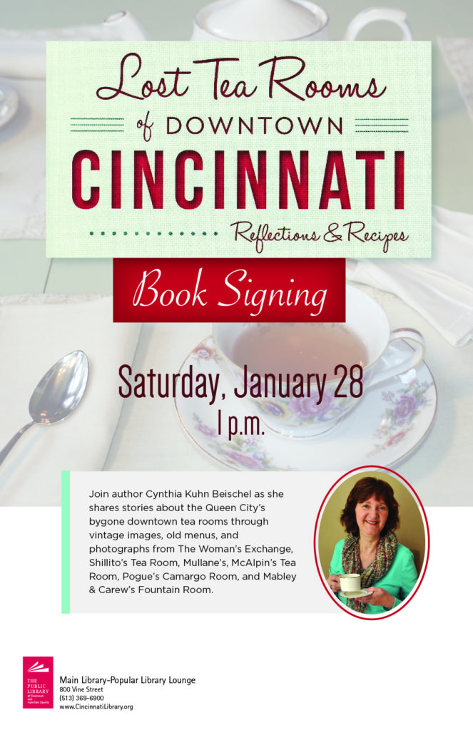 Here’s the Latest! – Lost Tea Rooms of Downtown Cincinnati